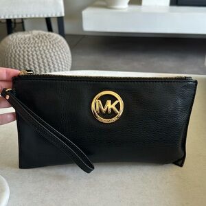 Michael Kors Clutch - Gold Hardware